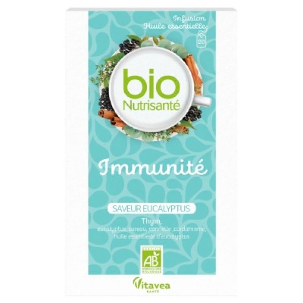 Nutrisanté - Infusion Bio Immunité - 20 sachets