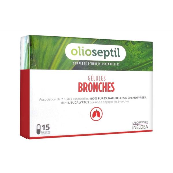 Olioseptil - Bronches - 15 gélules
