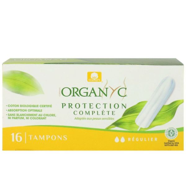 Idim - Organyc Tampon Cton Regulier - 16