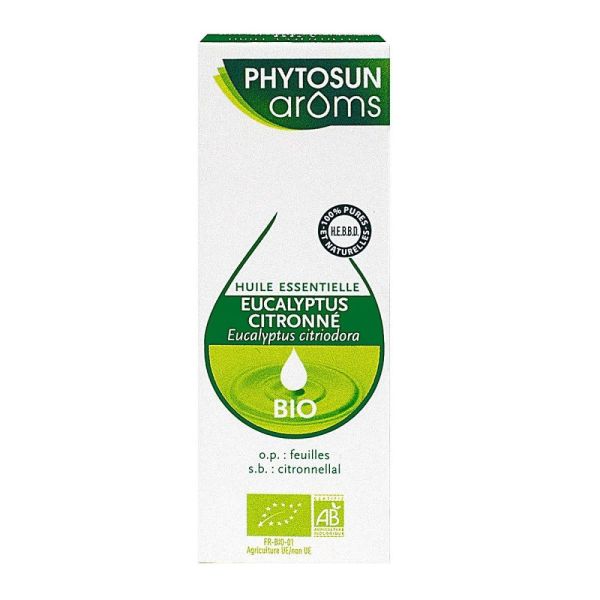 Phytosunarom - Huile essentielle Eucalyptus Citronné - 10Ml