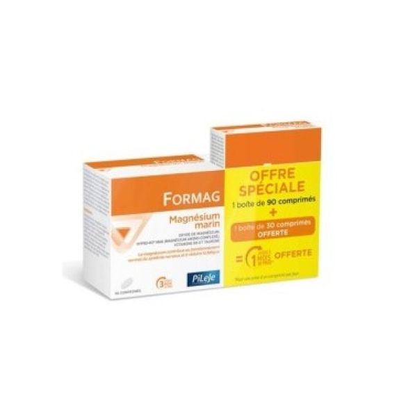 Pileje - Formag - offre spéciale 90 comprimés + 30 comprimés offerts