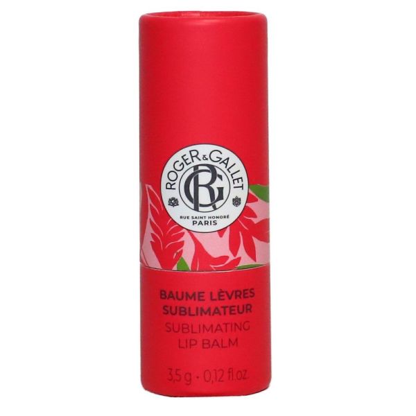 Roger & Gallet - Baume Lèvres Sublimateur Gingembre Rouge - 3,5 g