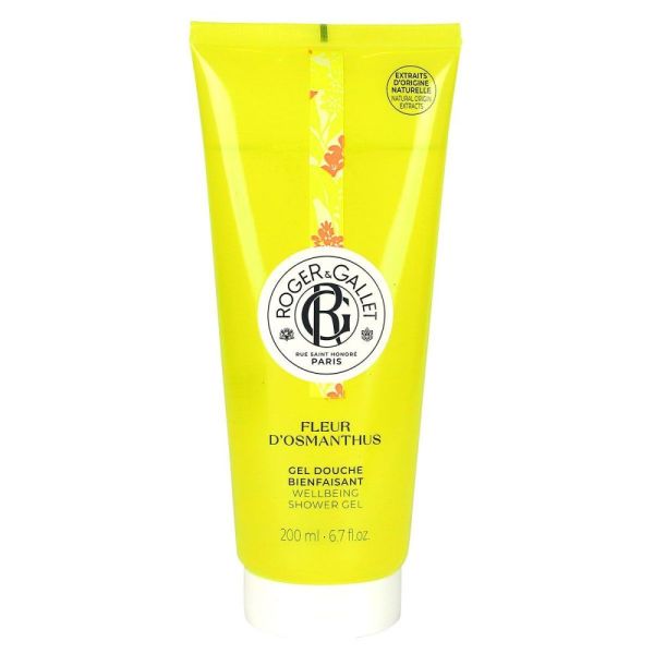 Roger & Gallet - Gel douche bienfaisant fleur d'osmanthus - 200 ml