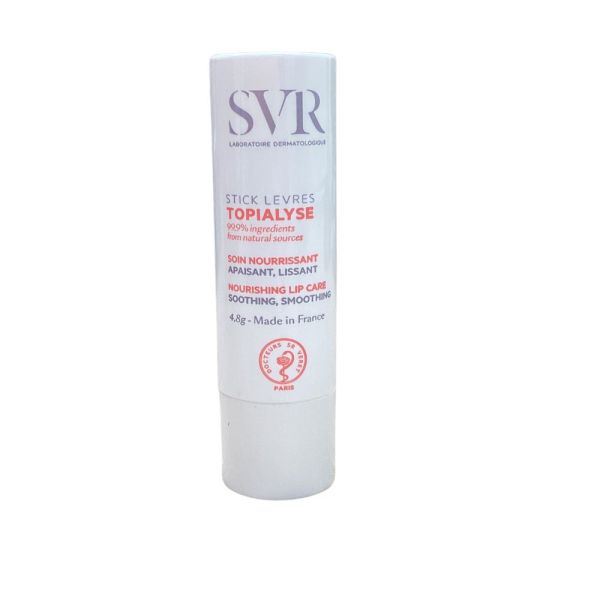 SVR - Topialyse stick lèvre soin nourrissant, apaisant et lissant - 4.8g
