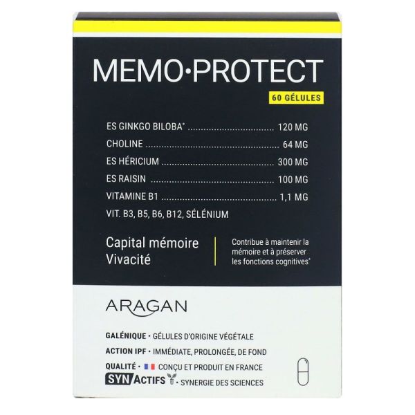 SYNactifs - Memo Protect - 60 gélules