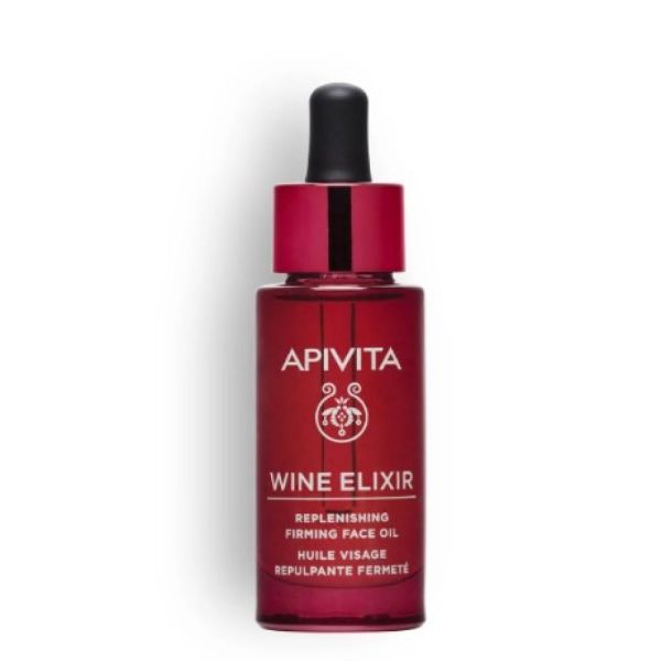 Apivita - Wine Elixir - Huile Visage Repulpant Fermeté - 30Ml