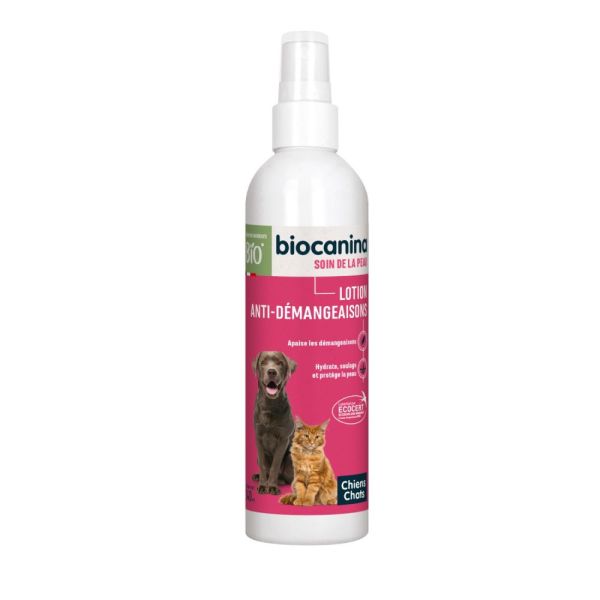 Biocanina - Lotion anti-démangeaisons bio - 240ml