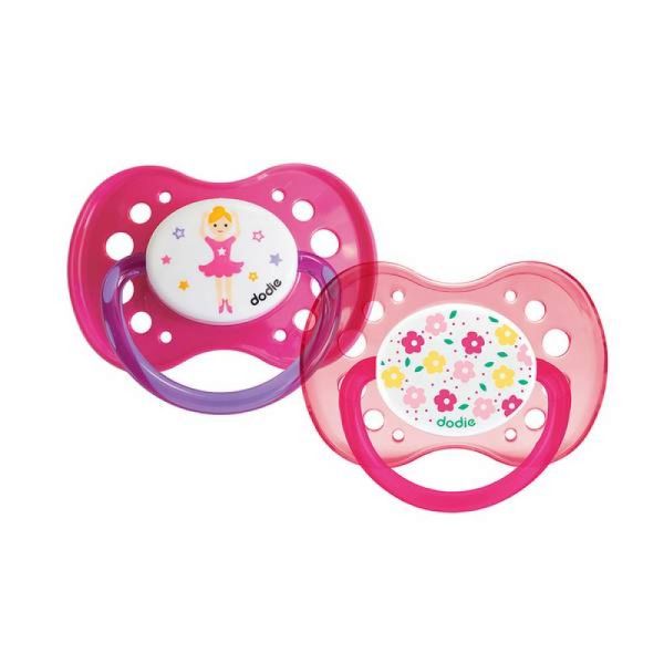 Dodie - Sucettes anatomiques +18 m - Lot de 2