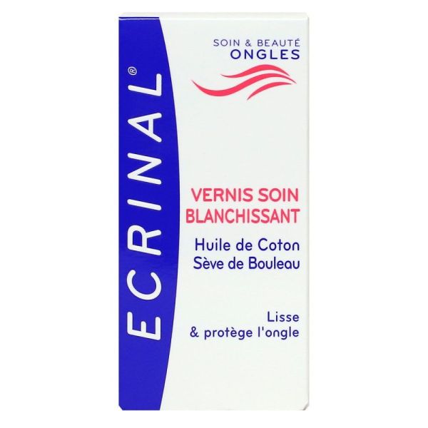 Ecrinal - Vernis soin blanchissant - 10ml