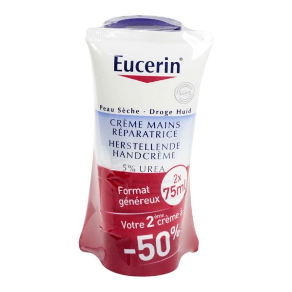 Eucerin - Crème mains réparatrice 5% urée
