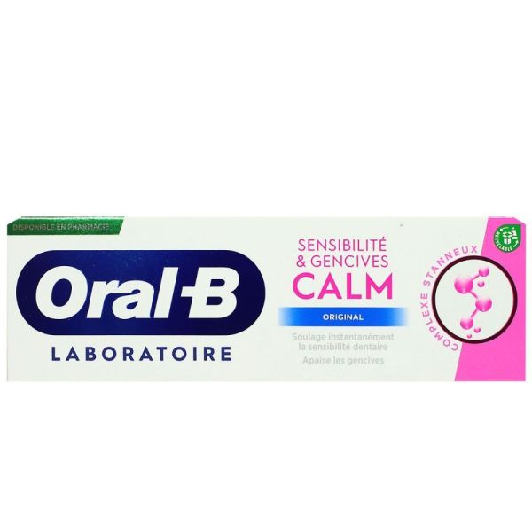 Oral-B - Calm original Sensibilité et gencives - 75ml