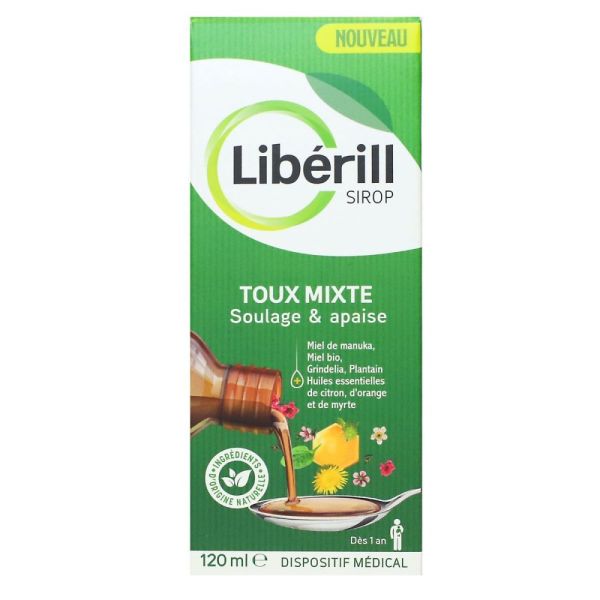 Pierre Fabre Libérill Sirop toux mixte - 120ml