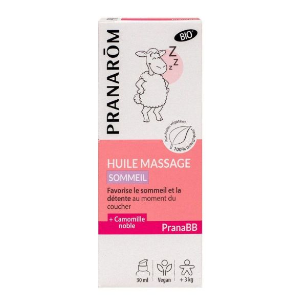 Pranarom - Pranabb Huile de massage sommeil - 30ml