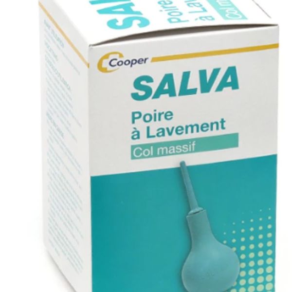 Salva - Poire à lavement - Col massif