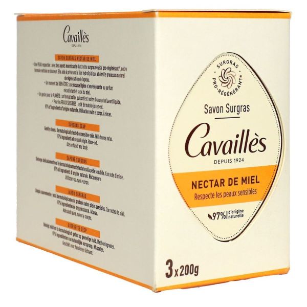 Cavaillès - notes de miel - 3x200g