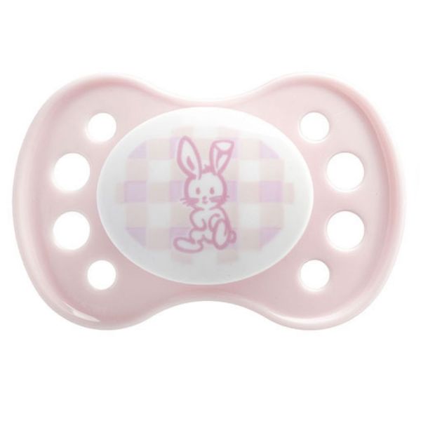 Dodie - Sucette anatomique symétrique silicone Lapin 0-2 mois