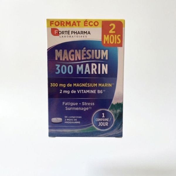 Forté Pharma - FortéMag 300 Marin - 56 comprimés