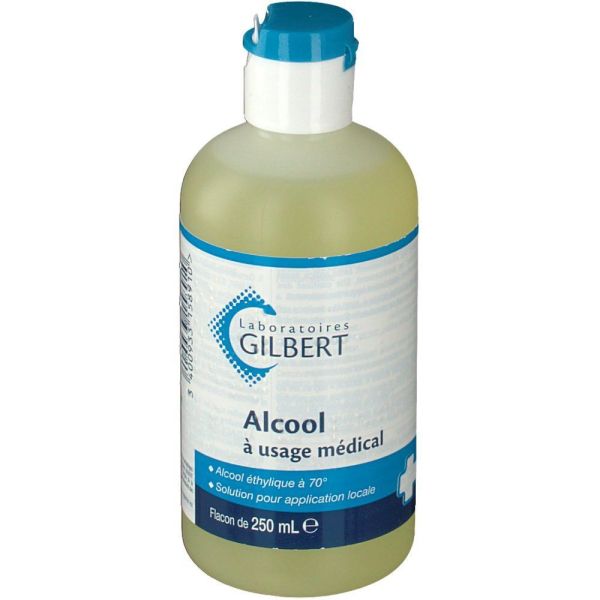 GILBERT ALCOOL 70 250ML