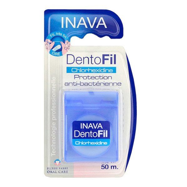 Inava - Dentofil chlorhexidine protection anti-bactérienne - 50 m