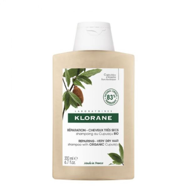 Klorane - Shampoing réparateur au Cupuaçu Bio - 200ml