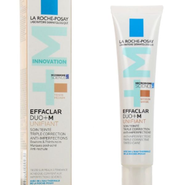 La Roche-Posay - Effaclar Duo + M -  Soin Teinté Medium 40 ml
