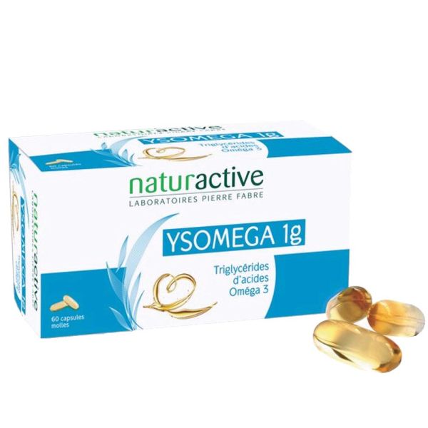 Naturactive Ysomega 1 g - 60 capsules