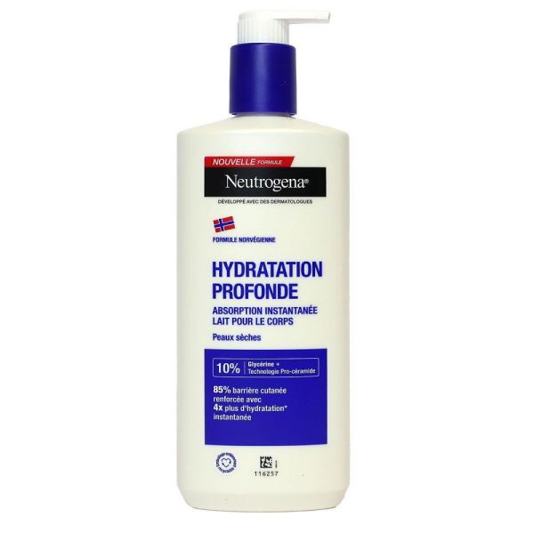 Neutrogena - Hydratation profonde peaux sèches - 400mL