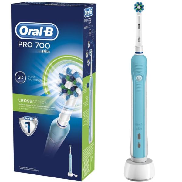 Oral B Pro 700 - Brosse à dent electrique Cross Action