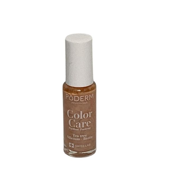Poderm - Vernis à ongles Vernis Tea Tree or brillant n°217 – 8 ml