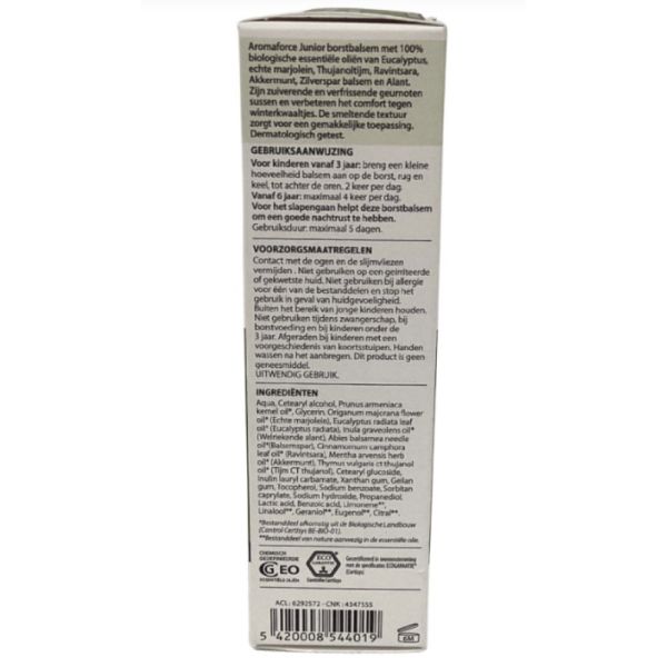 Pranarom - Baume pectoral Junior - 50 mL