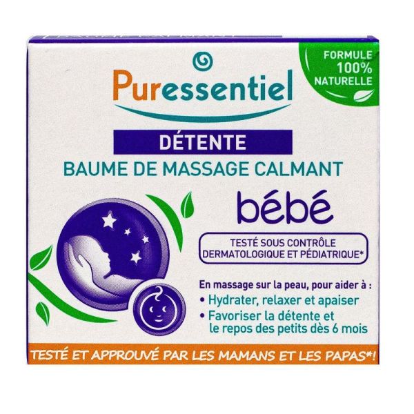 Puressentiel - Baume de massage calmant bébé 30ml