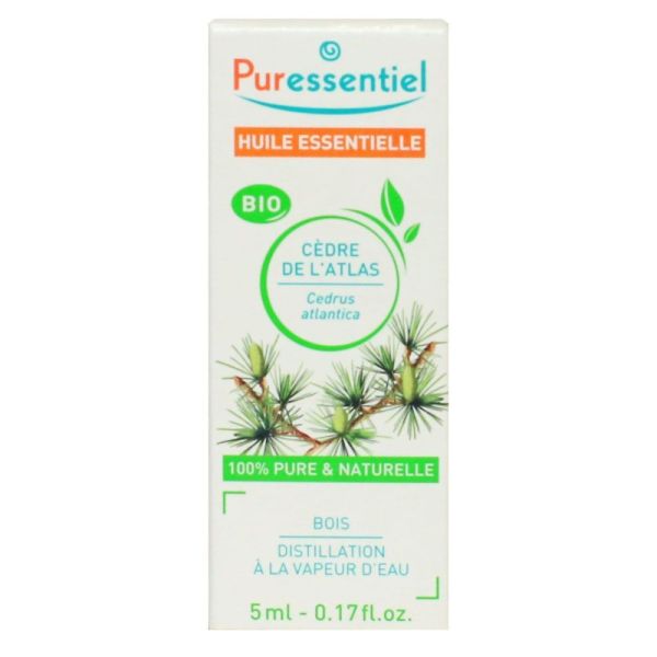 Puressentiel - Huile essentielle cèdre de l'atlas - 5 ml