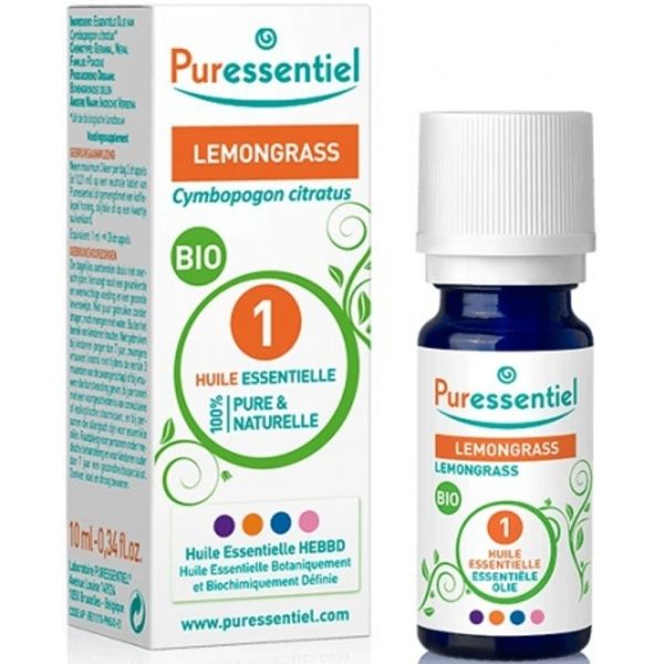 Puressentiel - Huile essentielle lemongrass - 10 ml