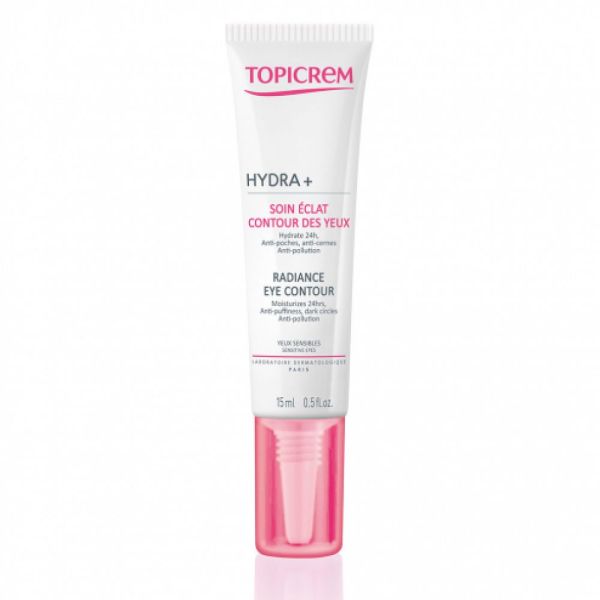 Topicrem - Hydra+ Soin éclat contour des yeux  -15 ml