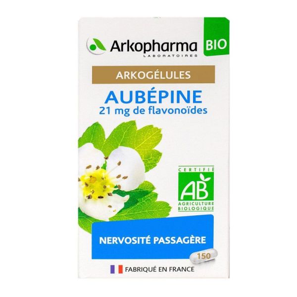 Arkopharma - Arkogélule Aubepine Bio - 150 gélules