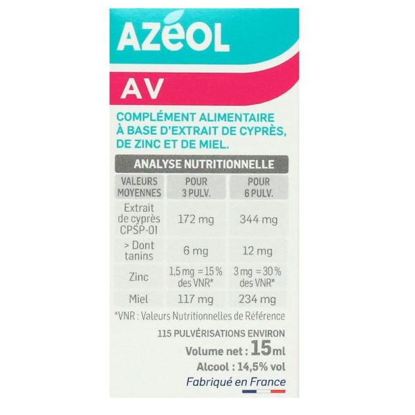 Azéol - Av Spray - 15ml
