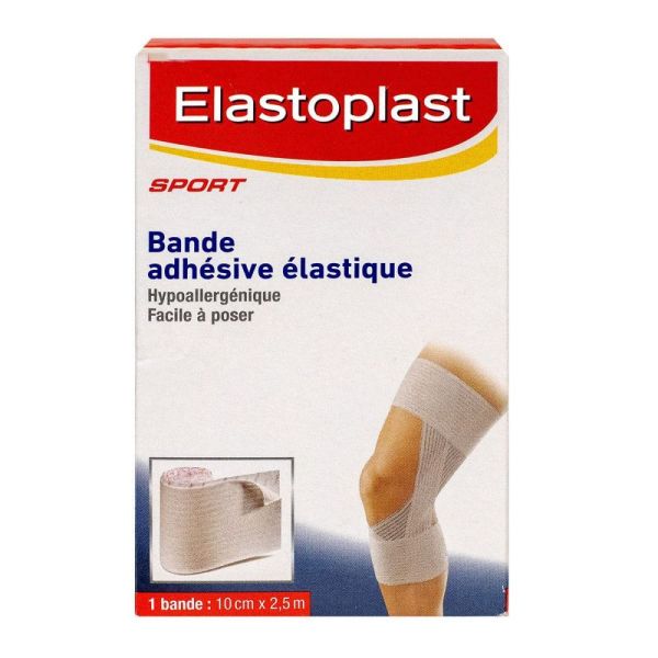 Elastoplast - Bande adhésive élastique 10cmx2,5m - 1bande