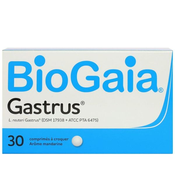 Biogaia - Gastrus 30 comprimés