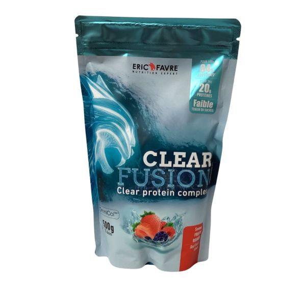 Eric Favre - Clear Fusion Clear protein complex saveur fruits rouges - 500g