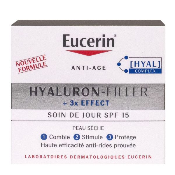Eucerin - Hyaluron-filler 3x effect crème de jour spf15 - 50ml
