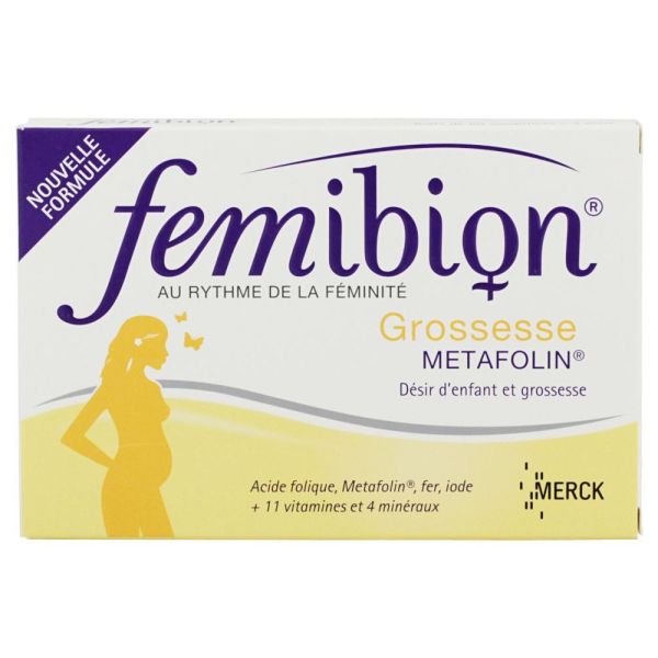 Fémibion Grossesse Metafolin désir enfant et grossesse - 60 comprimés
