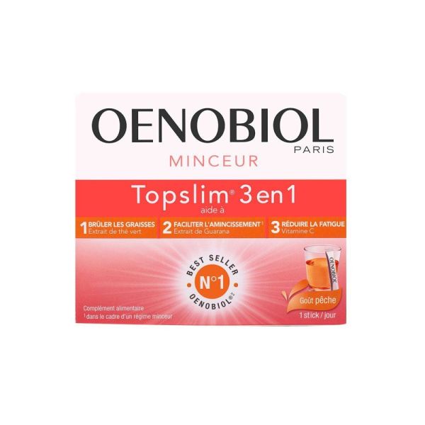 Oenobiol - Topslim 3 en 1 - 14 sticks