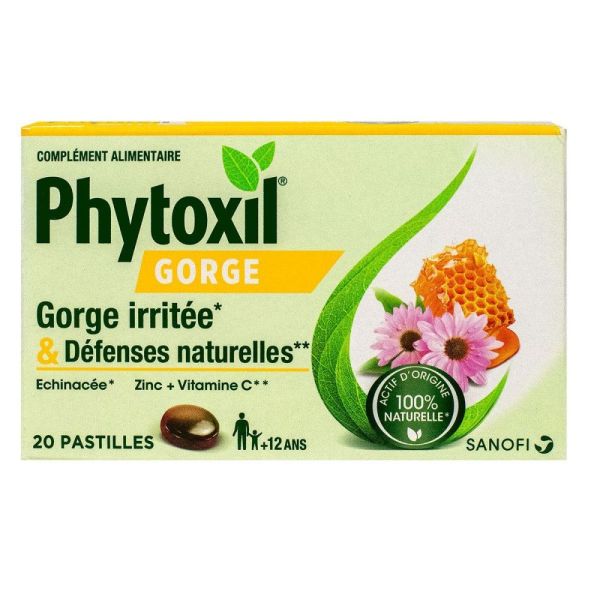 Phytoxil - Gorge - 20 pastilles