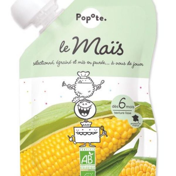 Popote - Le Maïs - dès 6 mois - 120g