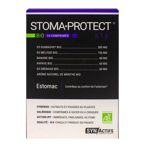 Synactifs - StomaProtect Bio - 14 Comprimés