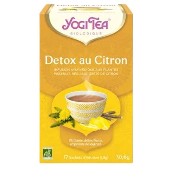 Yogi Tea - Detox Au Citron - 17 sachets