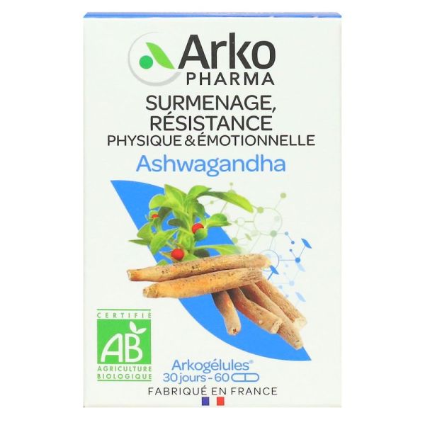 Arkopharma - Arkogélules Ashwagandha - 60 gélules