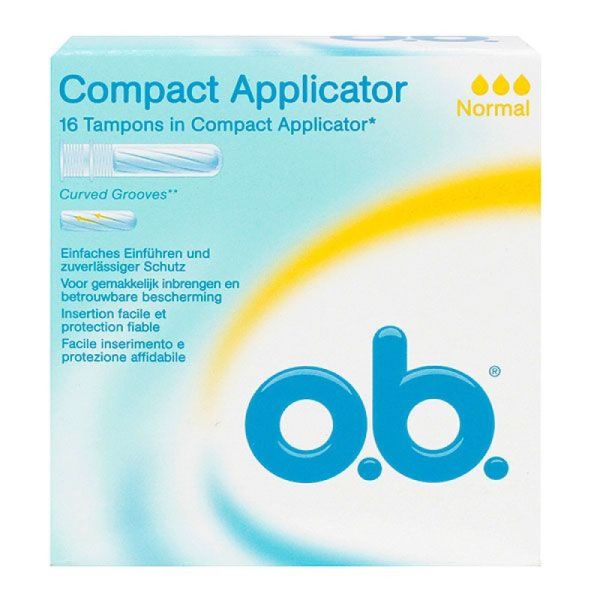 Compact Applicator - 16 tampons