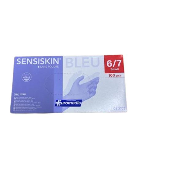 Euromed - 100 Gant Nitril Sensiskin Nitrile small