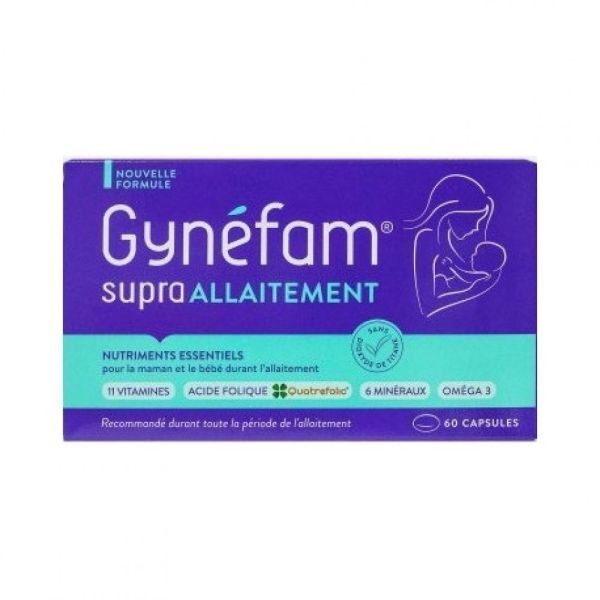 Gynéfam - Supra Allaitement - 60 capsules